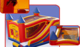 Main Event Party Rental Columbia MD 4 in 1 Castle Slide Combo