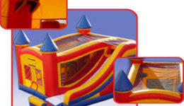 Main Event Party Rental Columbia MD 4 in 1 Castle Slide Combo