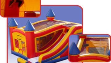 Main Event Party Rental Columbia MD 4 in 1 Castle Slide Combo