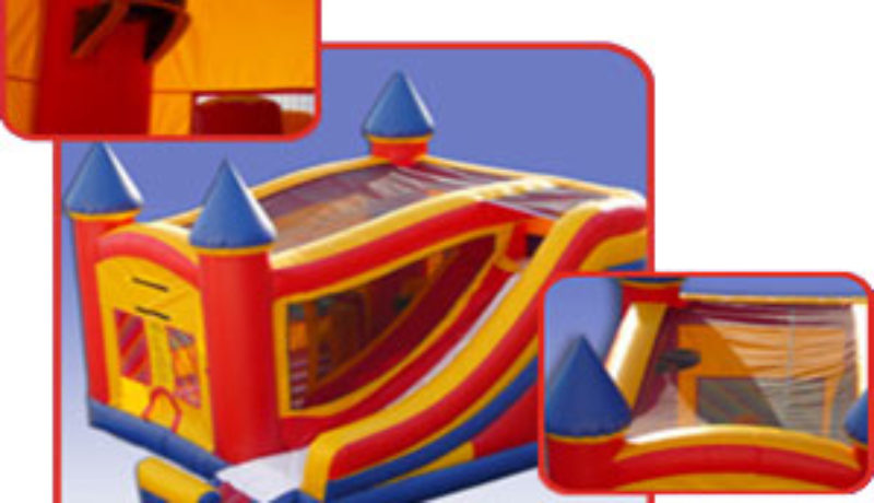 Main Event Party Rental Columbia MD 4 in 1 Castle Slide Combo