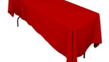 Main Event Party Rental Columbia MD Rectangular Linen Table Cloths
